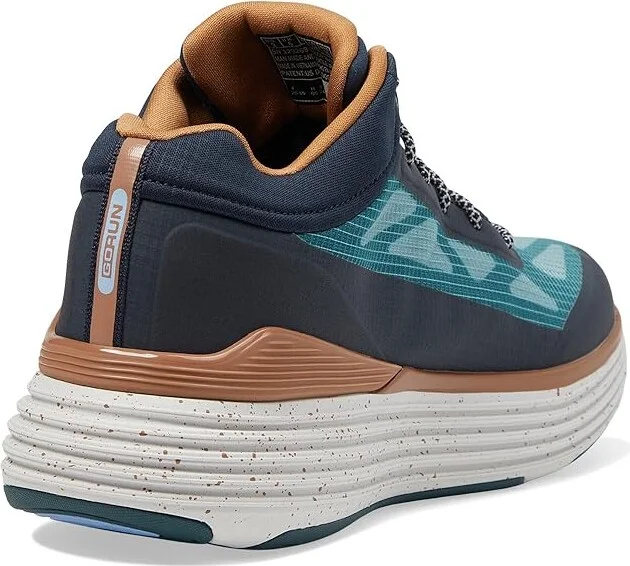 SKECHERS Max Cushioning Suspension Terrace Waterproof Women's Climbing Shoes Navy/Teal : 7.5 B - Medium - Image 4