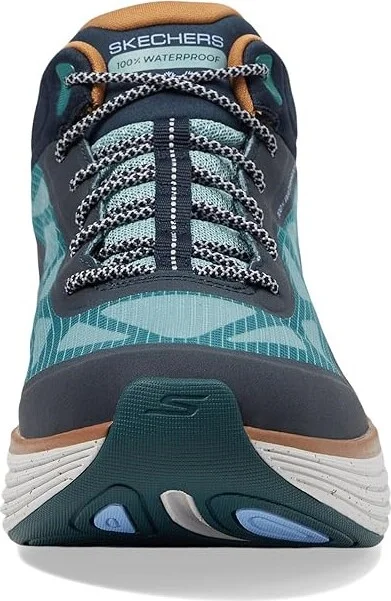 SKECHERS Max Cushioning Suspension Terrace Waterproof Women's Climbing Shoes Navy/Teal : 7.5 B - Medium - Image 5