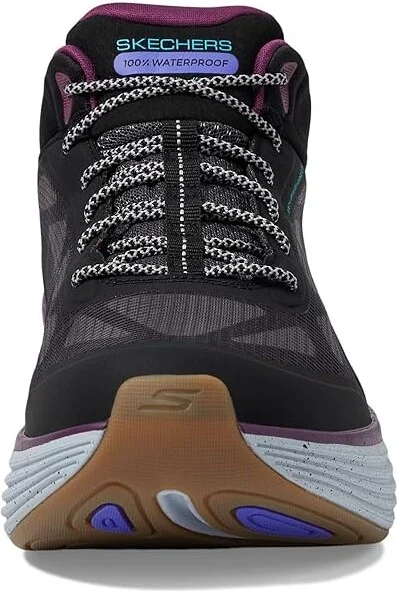 SKECHERS Max Cushioning Suspension Terrace Waterproof Women's Climbing Shoes Navy/Teal : 7.5 B - Medium - Image 10
