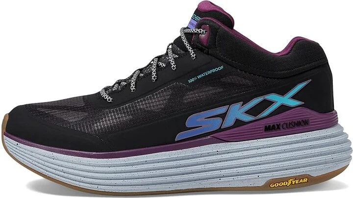 SKECHERS Max Cushioning Suspension Terrace Waterproof Women's Climbing Shoes Navy/Teal : 7.5 B - Medium - Image 11