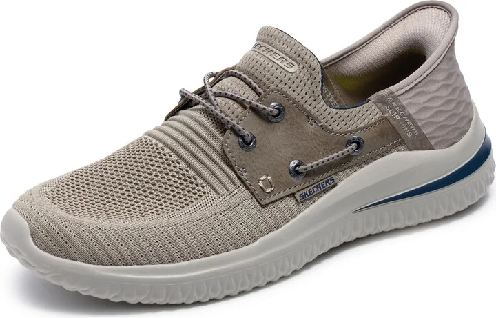 Skechers Men's Delson 3.0-Roth 210606 Low Profile Bungee Lace Slip-Ins