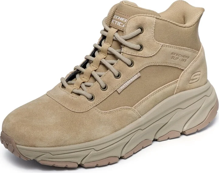 Skechers Men's D'Lux Journey SR-Duross Bungee Laced Military & Tactical Boot
