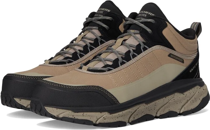 SKECHERS Men's D'Lux Journey SR-Terrain-Guard Comp Toe Sneaker
