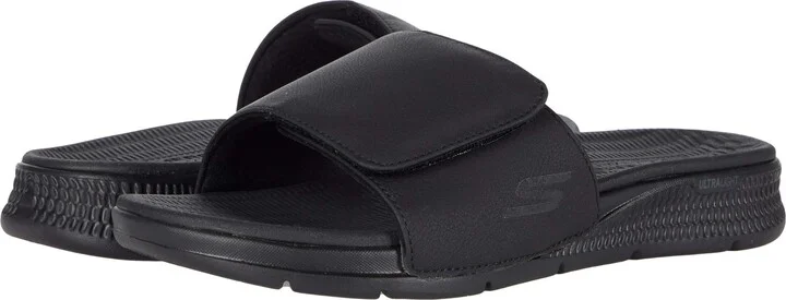 Skechers Men's Go Consistent Slide Sandals – Athletic Beach Shower Shoes with Foam Cushioning