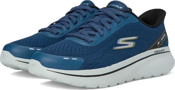 Skechers Men's Go Walk Arch Fit N-Joy No Bend Hands Free Slip-Ins Sneaker