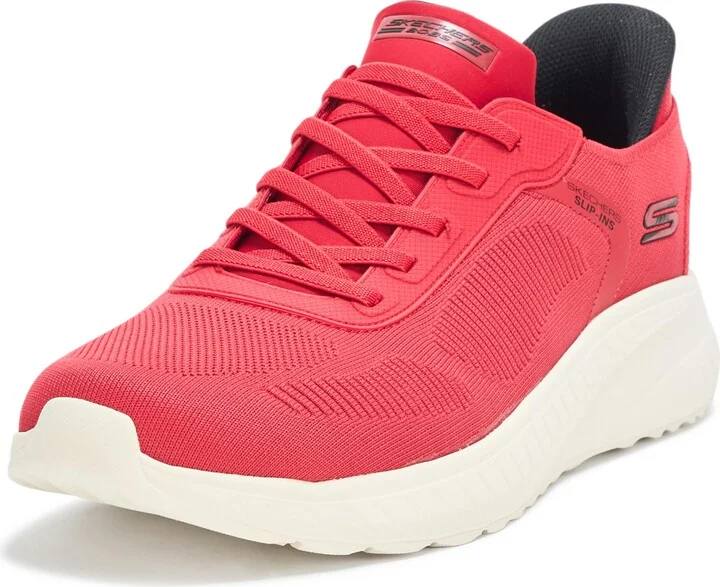 Skechers Men's Hands Free Slip-INS Squad Chaos-Solid Step Sneaker