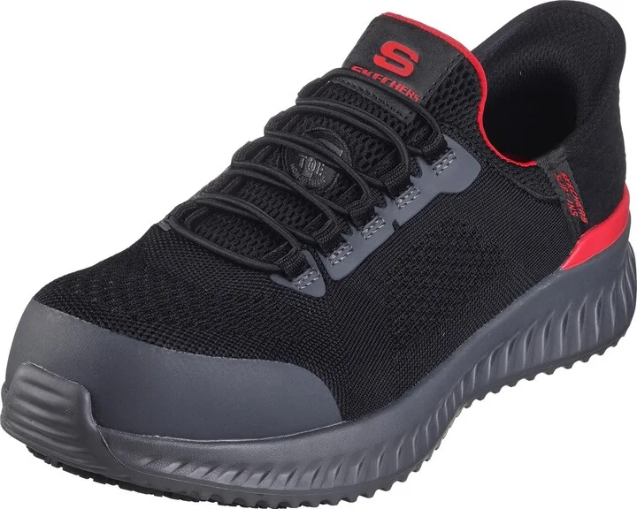 Skechers Men's Hands Free Slip-Ins Tilido Fletchit Comp Toe Construction Shoe