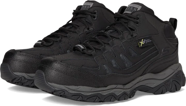 SKECHERS Men's Holdredge-Comp Toe Internal Met Guard Industrial Shoe