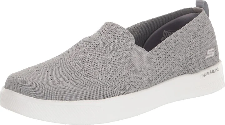 Skechers mens Hyper Vulc - Knit Slip on Sneaker