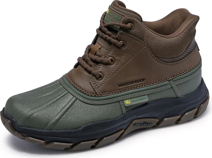Skechers Men's John Deere Respected Swamper Rain Boot