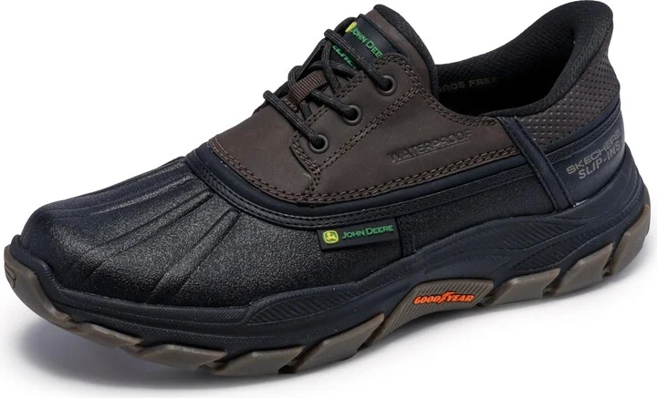 Skechers Men's John Deere Respected Tanzier Built Rain Shoe
