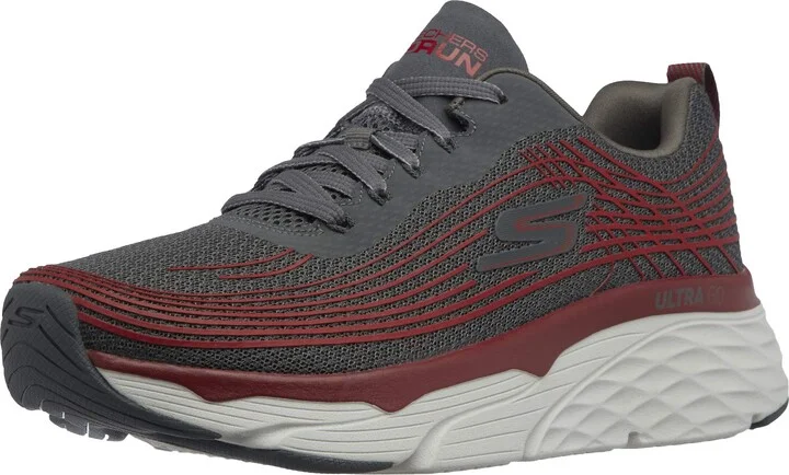 Charcoal/Red