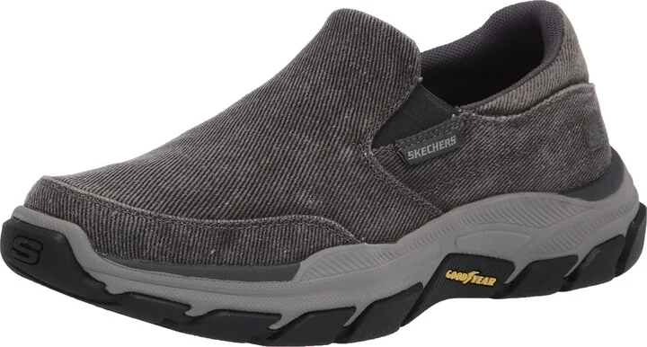 Skechers Men's Respected-Fallston Canvas Slip On