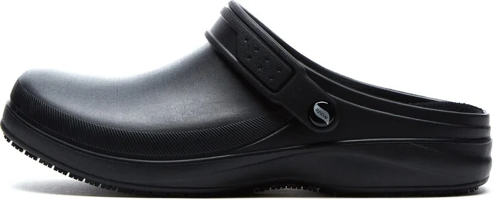 Skechers Men's Riverbound SR Arch Fit Clog Black Health Care Professional
