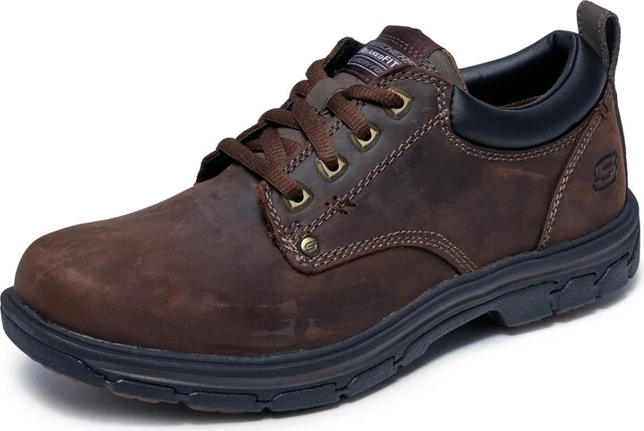 Skechers Men's Segment-Rilar 64260 Smooth Toe Oxford