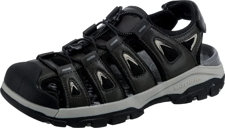 Skechers Men's Slip On Tresmen Outseen Slip-On Canvas Fisherman Sandal