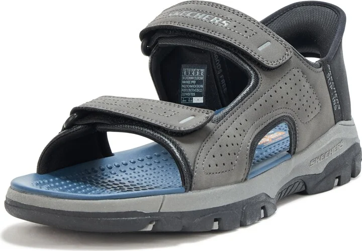 Skechers Men's Tresmen-Reece Two Strap Open Toe Slip-Ins Sandal