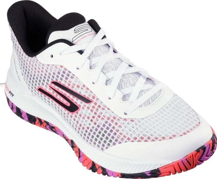 White/Hot Pink