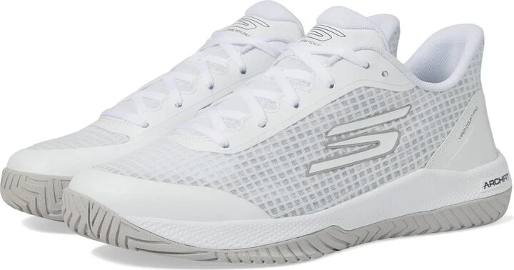 Skechers Men's Viper Court-Athletic Indoor Outdoor Pro Pickleball Shoes with Arch Fit Support Sneaker