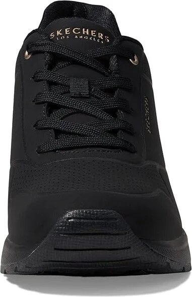 SKECHERS Million Air - Elevated Air Women's Shoes Black/Black : 5 B - Medium, Synthetic - Image 5