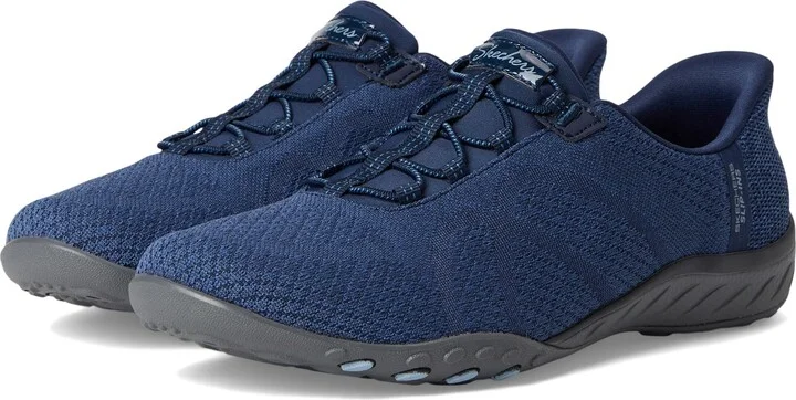 Skechers Modern Comfort Women's Women's Breathe Easy-Knitty Waves Hands Free Slip-Ins Sneaker