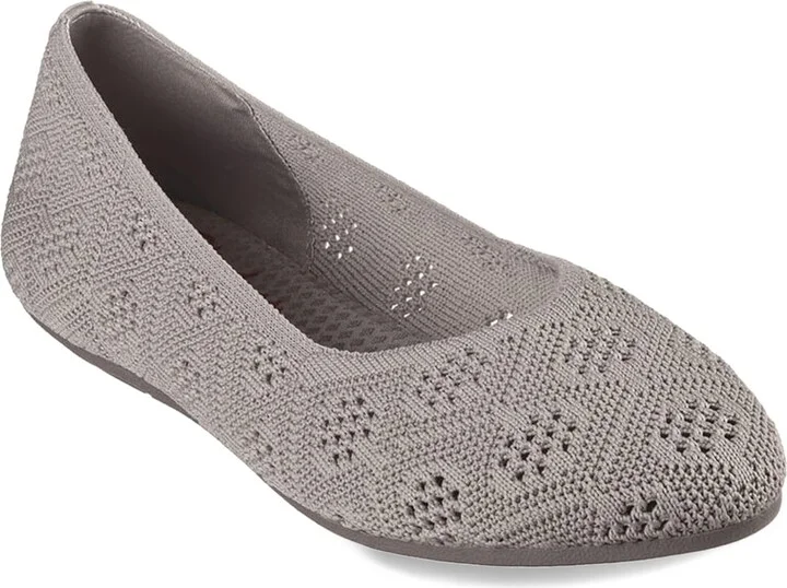 Skechers Modern Comfort Women's Women's Cleo 2.0-Knitty Witty Ballet Flat