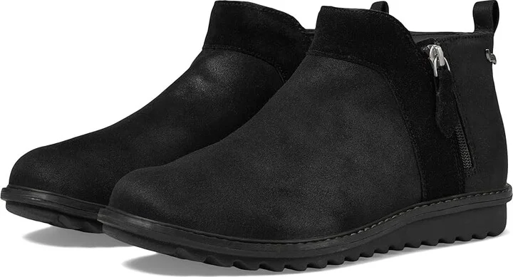 SKECHERS Mojave - Indefinite Women's Flat Shoes Black : 5.5 B - Medium, Leather