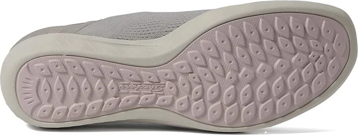 SKECHERS Newbury St - Lightly Hands Free Slip-Ins Women's Shoes Taupe : 5.5 B - Medium, Textile - Image 3