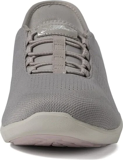 SKECHERS Newbury St - Lightly Hands Free Slip-Ins Women's Shoes Taupe : 5.5 B - Medium, Textile - Image 5
