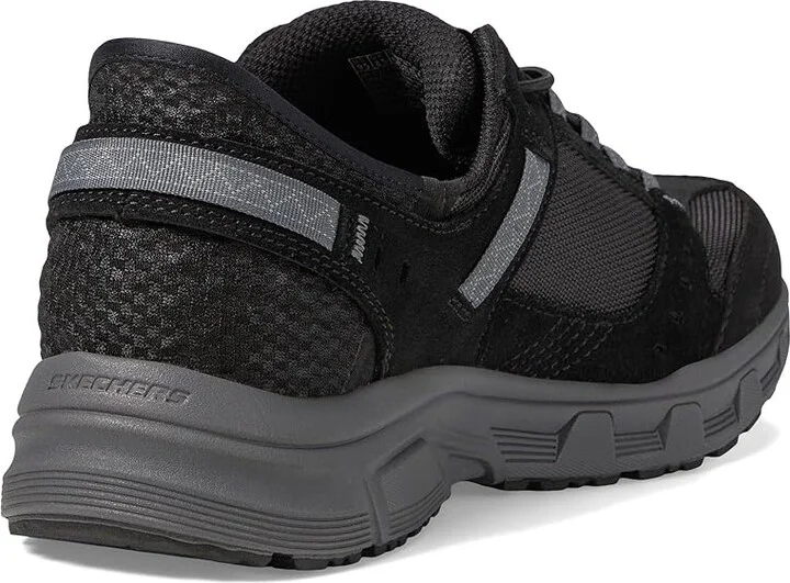 SKECHERS Oak Canyon Consistent Winne Hands Free Slip-In Men's Shoes Black : 9.5 D - Medium, Suede - Image 4