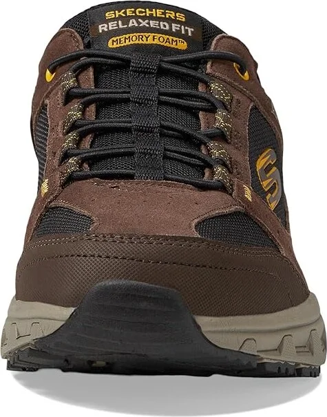 SKECHERS Oak Canyon Consistent Winne Hands Free Slip-In Men's Shoes Black : 9.5 D - Medium, Suede - Image 10