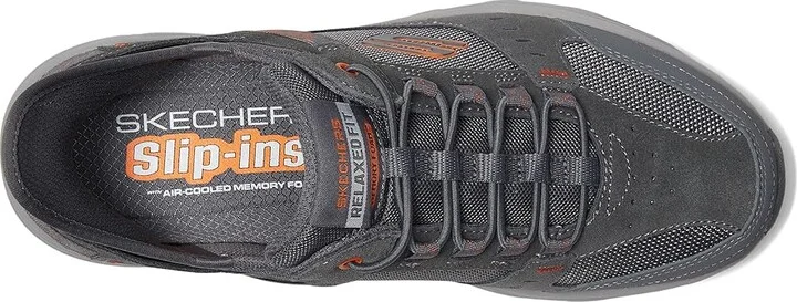 SKECHERS Oak Canyon Consistent Winne Hands Free Slip-In Men's Shoes Grey : 8 D - Medium, Suede - Image 2