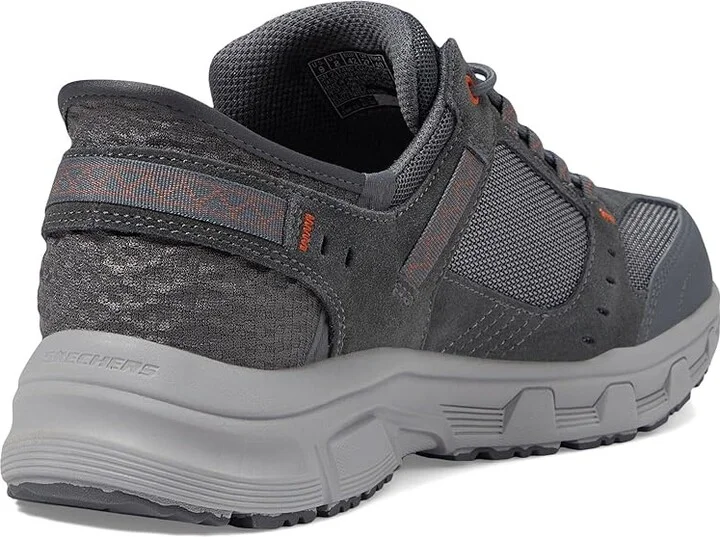 SKECHERS Oak Canyon Consistent Winne Hands Free Slip-In Men's Shoes Grey : 8 D - Medium, Suede - Image 4