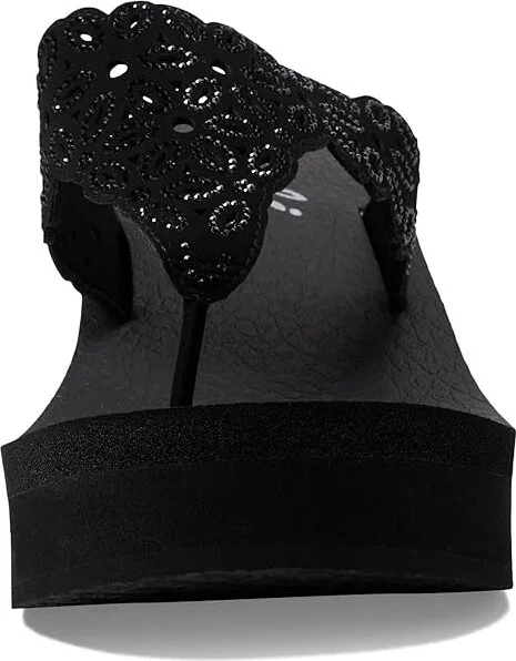 SKECHERS Padma Women's Shoes Black/Black : 10 B - Medium, Textile - Image 2