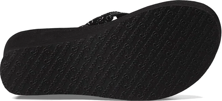 SKECHERS Padma Women's Shoes Black/Black : 10 B - Medium, Textile - Image 3