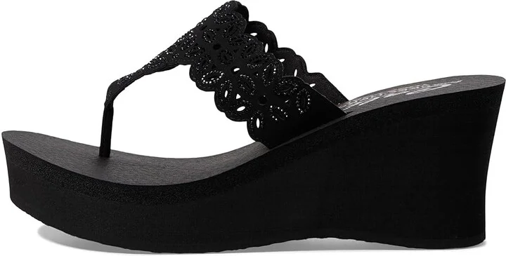 SKECHERS Padma Women's Shoes Black/Black : 10 B - Medium, Textile - Image 5