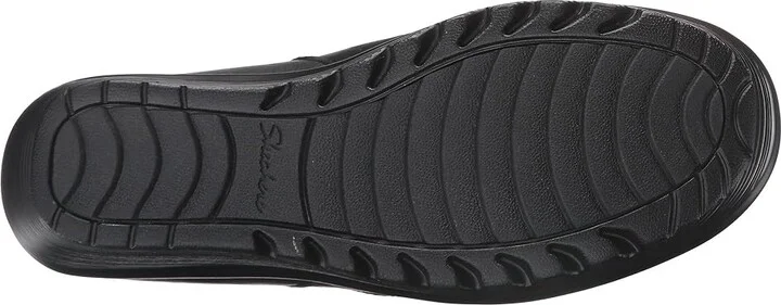 SKECHERS Parallel - Double Trouble Women's Zip Boots Black : 8.5 B - Medium, Leather - Image 4