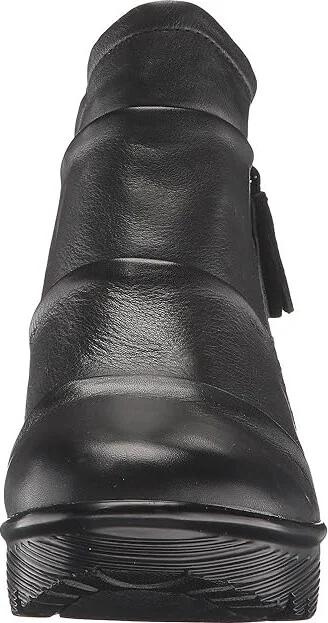 SKECHERS Parallel - Double Trouble Women's Zip Boots Black : 8.5 B - Medium, Leather - Image 6