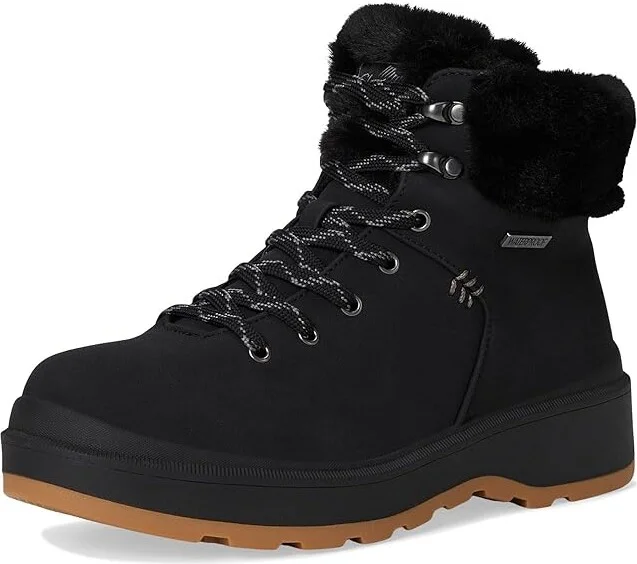 SKECHERS Park City Women's Rain Boots Black/Black : 7.5 B - Medium - Image 5
