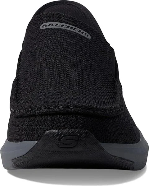 SKECHERS Parson Ralven Hands Free Slip-Ins Men's Shoes Black Charcoal : 7 D - Medium, Canvas - Image 5