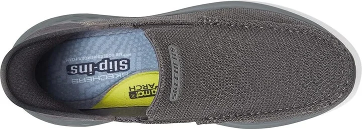 SKECHERS Parson Ralven Hands Free Slip-Ins Men's Shoes Gray : 7 D - Medium, Canvas - Image 2