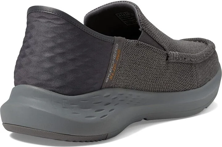 SKECHERS Parson Ralven Hands Free Slip-Ins Men's Shoes Gray : 7 D - Medium, Canvas - Image 4
