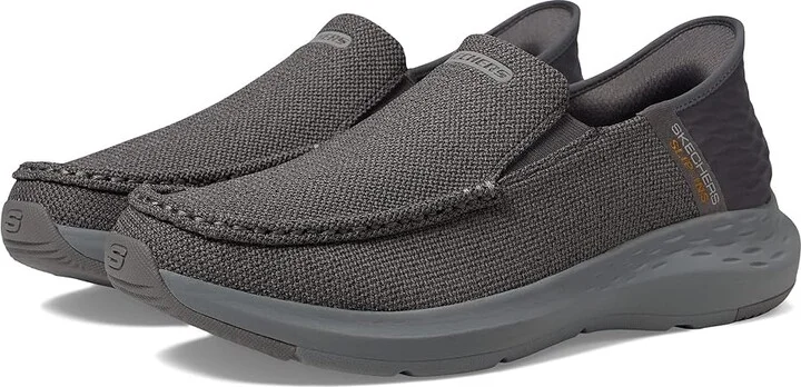 SKECHERS Parson Ralven Hands Free Slip-Ins Men's Shoes Gray : 7 D - Medium, Canvas