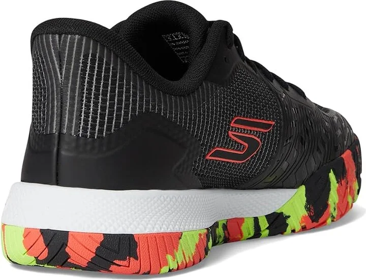 SKECHERS Pickleball Viper Court Pro 2.0 Sneaker Men's Running Shoes Black/Multi : 9.5 D - Medium, Rubber - Image 4