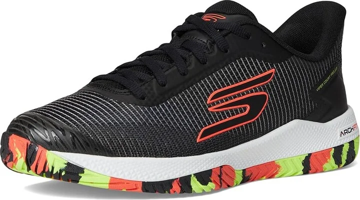 SKECHERS Pickleball Viper Court Pro 2.0 Sneaker Men's Running Shoes Black/Multi : 9.5 D - Medium, Rubber - Image 5
