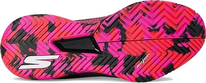 SKECHERS Pickleball Viper Court Pro 2.0 Sneaker Men's Shoes Black/Hot Pink : 10 D - Medium, Synthetic - Image 3