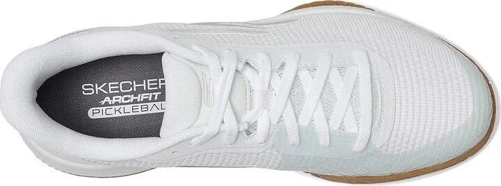 SKECHERS Pickleball Viper Court Pro 2.0 Sneaker Women's Running Shoes White : 11 D - Wide, Synthetic - Image 2