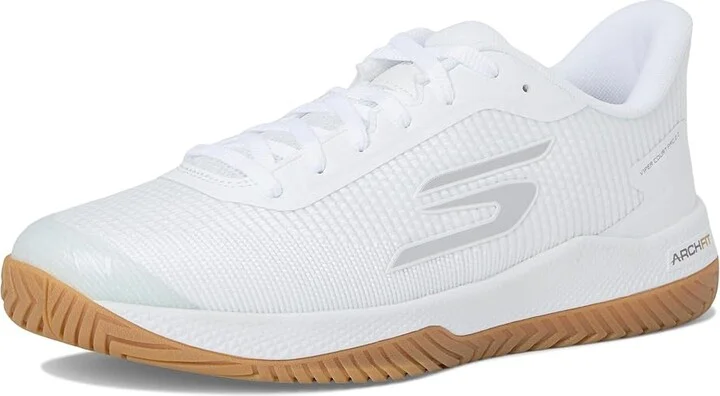 SKECHERS Pickleball Viper Court Pro 2.0 Sneaker Women's Running Shoes White : 11 D - Wide, Synthetic - Image 5