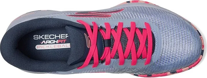 SKECHERS Pickleball Viper Court Pro 2.0 Sneaker Women's Shoes Gray/Lavender : 9.5 B - Medium, Synthetic - Image 2