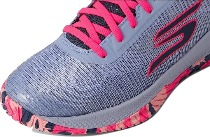 SKECHERS Pickleball Viper Court Pro 2.0 Sneaker Women's Shoes Gray/Lavender : 9.5 B - Medium, Synthetic - Image 7